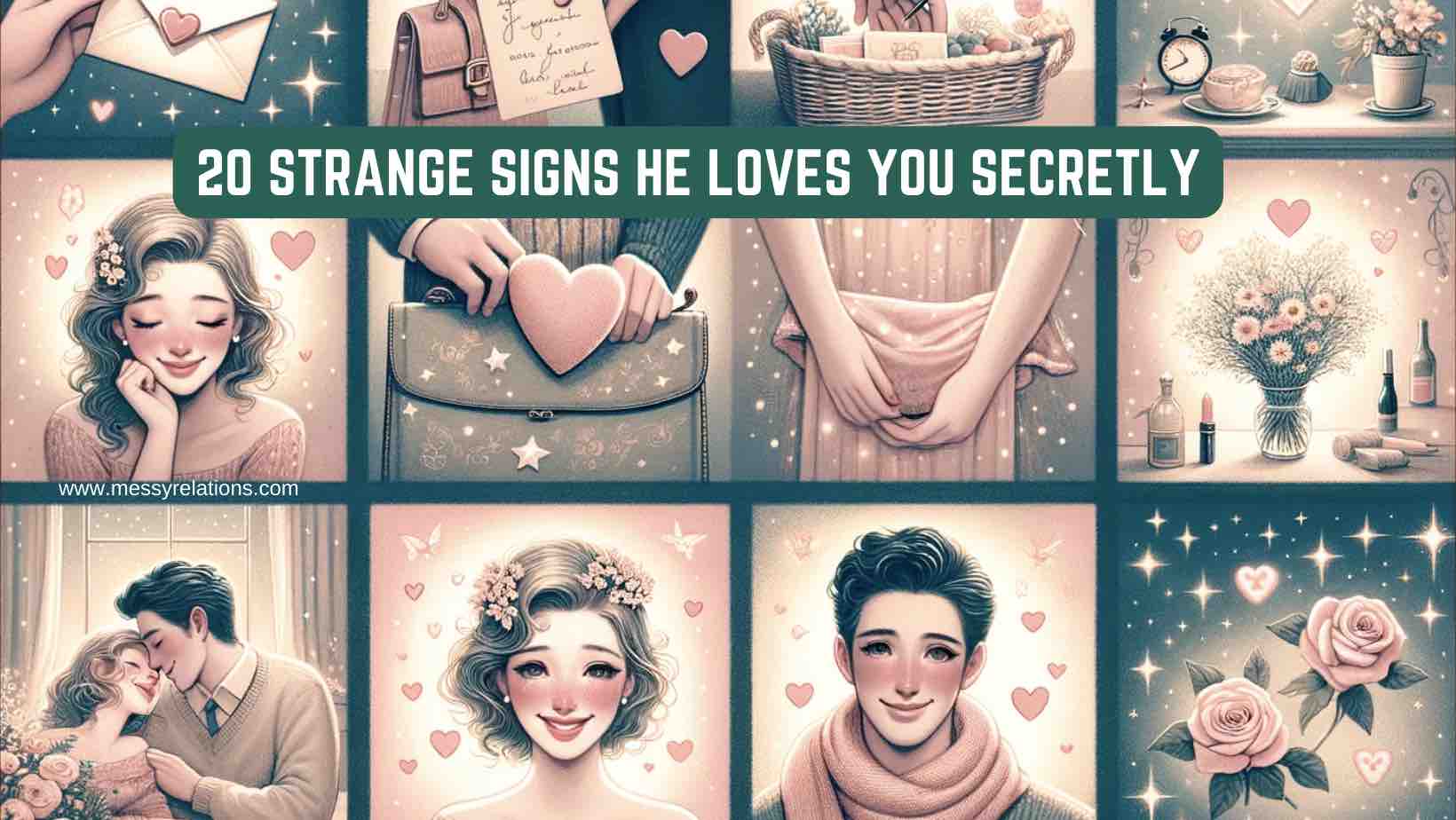 Signs He Loves You Secretly